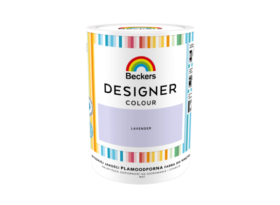Farba lateksowa Beckers Designer Colour Lavender 5 l