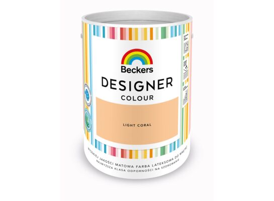 Farba lateksowa Beckers Designer Colour Light Coral 5 l