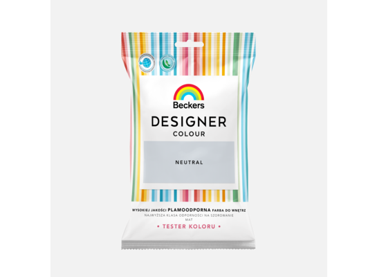 Farba lateksowa Beckers Designer Colour TESTER Neutral 0,05 l