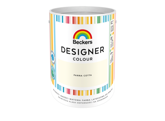 Farba lateksowa Beckers Designer Colour Panna Cotta 5 l