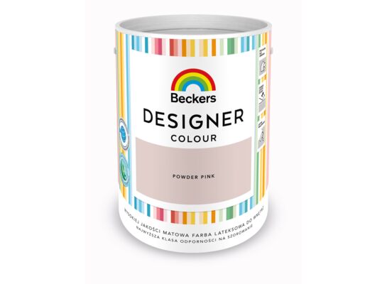 Farba lateksowa Beckers Designer Colour Powder Pink 5 l