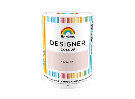Farba lateksowa Beckers Designer Colour Powder Pink 5 l