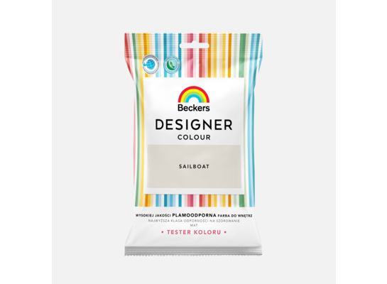 Farba lateksowa Beckers Designer Colour TESTER Sailboat 0,05 l