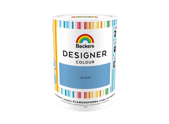 Farba lateksowa Beckers Designer Colour Sea Blue 5 l