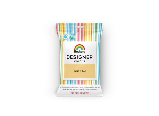 Farba lateksowa Beckers Designer Colour TESTER Sunny Day 0,05 l