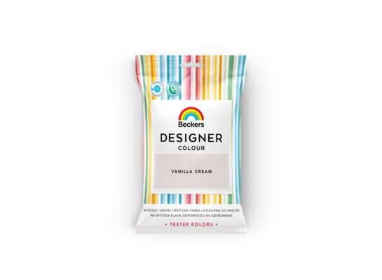 Farba lateksowa Beckers Designer Colour TESTER Vanilla Cream 0,05 l