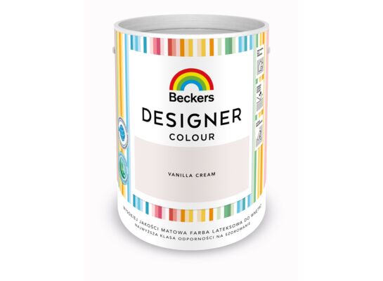 Farba lateksowa Beckers Designer Colour Vanilla Cream 5 l