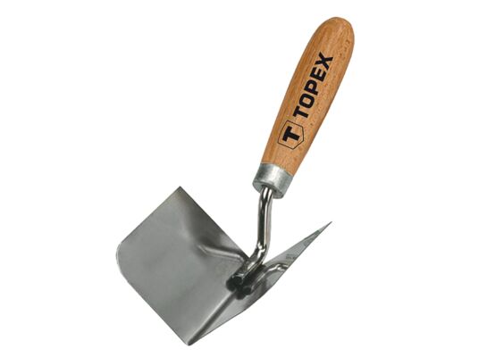 Kielnia sztukatorska wewnętrzna 85 x 60 mm, stal nierdzewna TOPEX