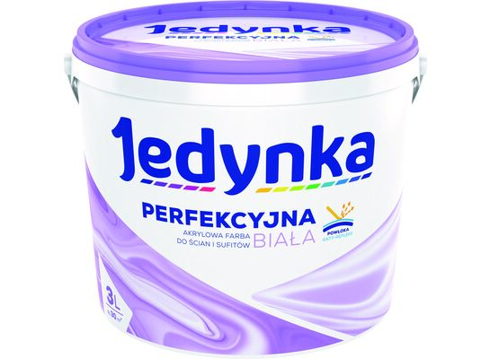 Farba akrylowa Jedynka Perfekcyjna Biała 3L