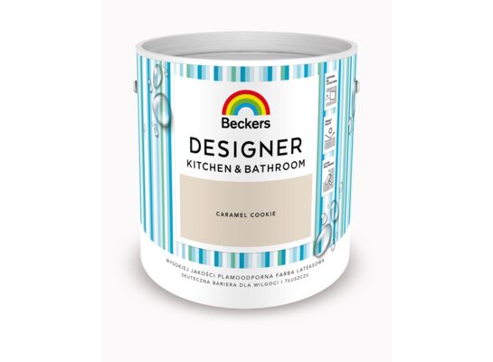 Farba lateksowa Beckers Designer Kitchen&Bathroom Caramel Cookie 2,5 l