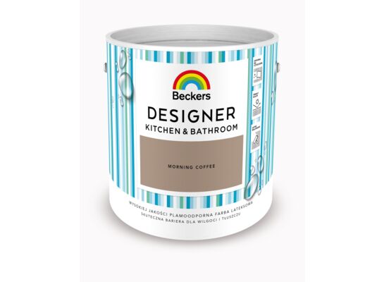 Farba lateksowa Beckers Designer Kitchen&Bathroom Morning Coffee 2,5 l