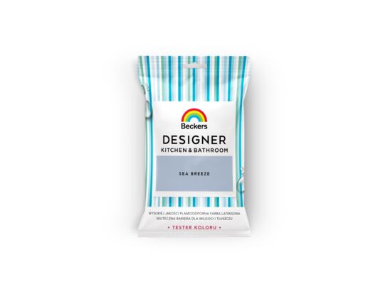 Farba lateksowa Beckers Designer Kitchen&Bathroom Sea Breeze 0,05 l