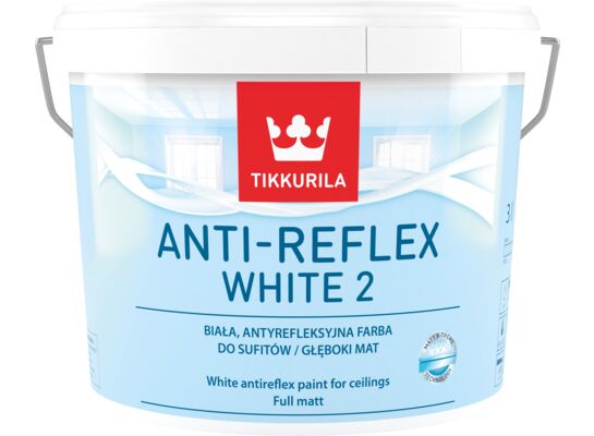 Farba lateksowa Tikkurila White Anti-Reflex [2] 3L