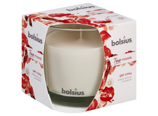 Świeca zapachowa w szkle 95/95 Get Cosy TM Bolsius