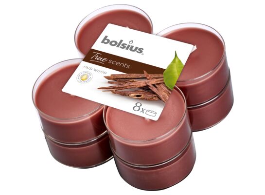 Podgrzewacze zapachowe Maxi 8 h drzewo agarowe TS 8 sztuk Bolsius