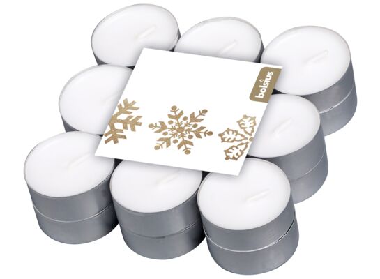 Podgrzewacze zapachowe białe 18 sztuk Bolsius