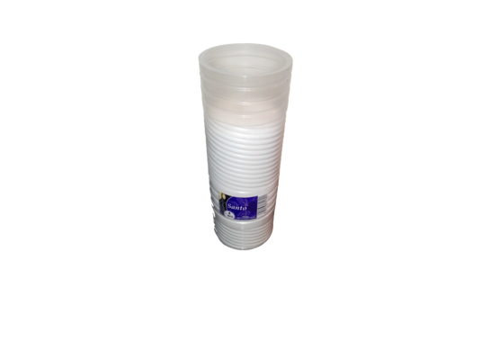 Wkład do zniczy Santo 26 16 cm biały Ilumini