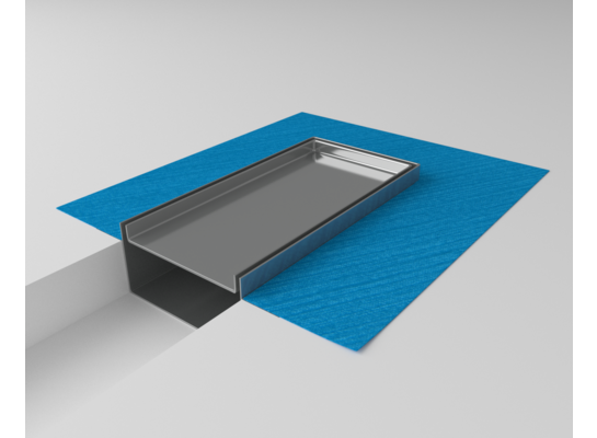 Mankiet uszczelniający podłogowy Knauf Hydro Flex 10 sztuk 425 x 425 mm