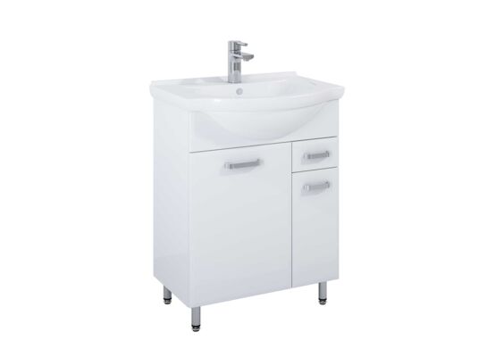 Szafka Amigo Rio 65 2D 1S White HG NN Elita