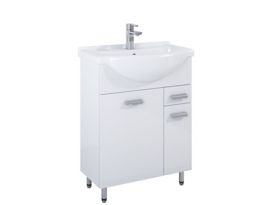Szafka Iga 65 2D 1S White HG NN Elita