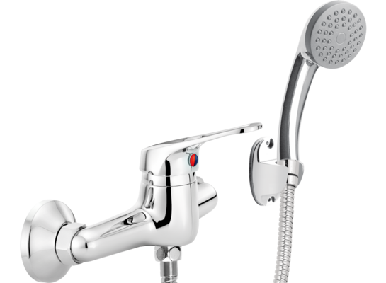 Komplet natryskowy Lobo Neo chrom