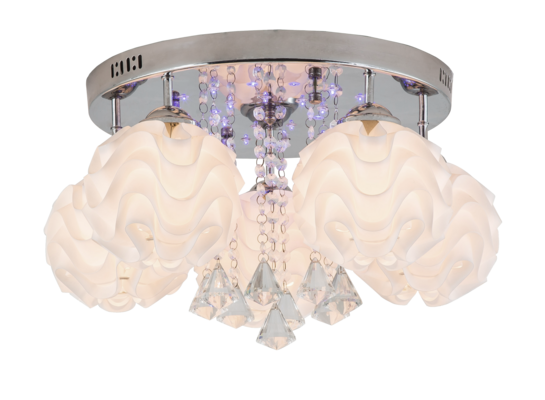 Plafon LED Sada 5 E14 + LED + pilot