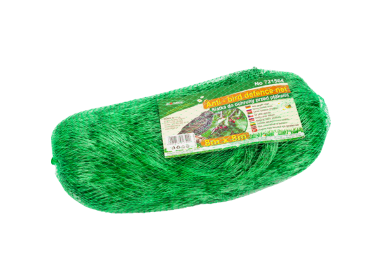 Siatka przeciw ptakom 8 x 8 m oczko 25 x 25 mm Browin