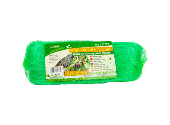 Siatka przeciw ptakom 4 x 5 m oczko 12 x 12 mm Browin