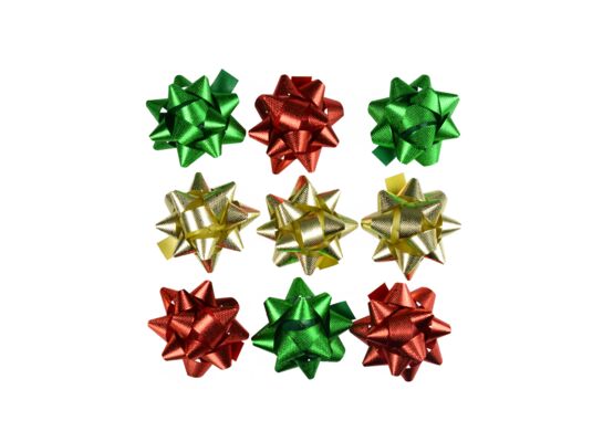 Kokardki samoprzylepne 9 sztuk