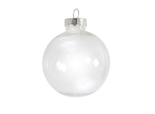 Bombka przezroczysta zrób to sam