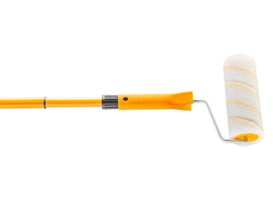 Kij teleskopowy 1,4 m z wałkiem Gepard do farb emulsyjnych 18 cm HARDY