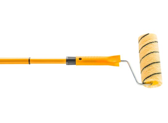 Kij teleskopowy 1,8 m z wałkiem Hardstar do farb emulsyjnych 18 cm HARDY