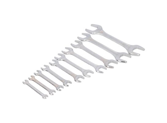 Klucze płaskie 6-32 mm 10 części HIGO