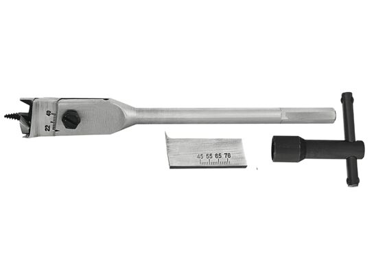 Wiertło do drewna regulowane, 22 - 76 mm GRAPHITE