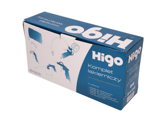 Komplet lakierniczy 5 części Higo Ega