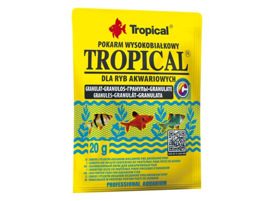 Granulat dla ryb Tropical 20 g Tropical