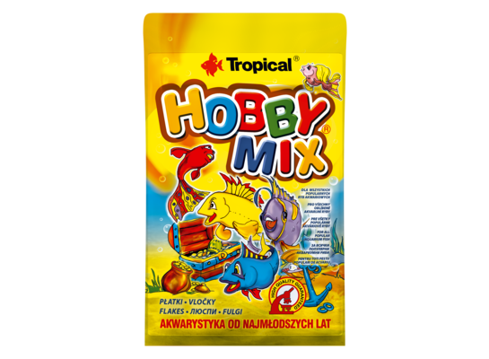Pokarm dla ryb Hobby-mix płatek 12 g Tropical
