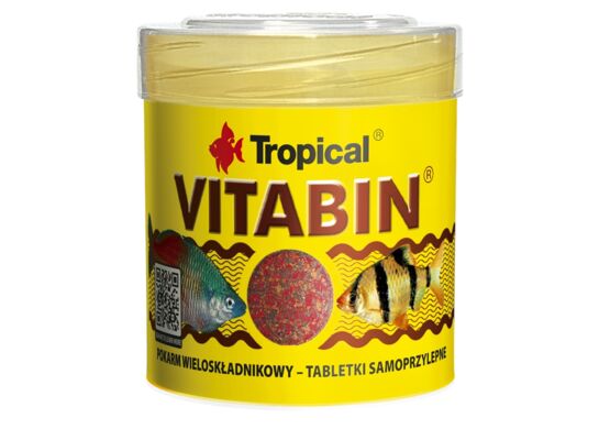 Pokarm dla ryb w tabletkach Vitabin wieloskładnikowy 50 ml / 36 g Tropical