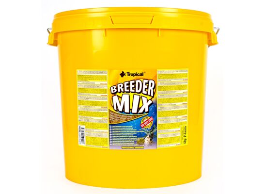 Pokarm dla ryb Breeder mix płatek 21 l / 4 kg Tropical