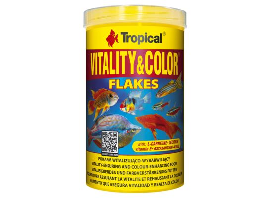 Pokarm dla ryb Vitality&Color płatek 100 ml / 20 g Tropical