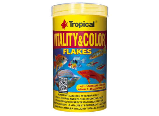 Pokarm dla ryb Vitality&Color płatek 500 ml / 100 g Tropical