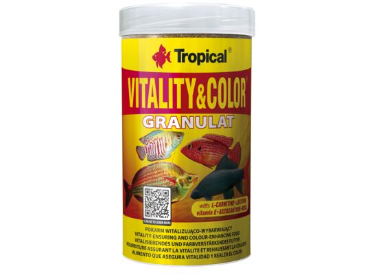 Granulat dla ryb Vitality&Color 250 ml / 138 g Tropical