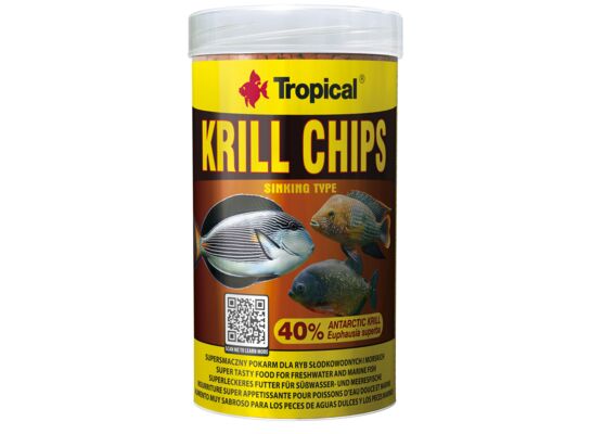 Pokarm dla ryb Krill Chips 250 ml / 125 g Tropical