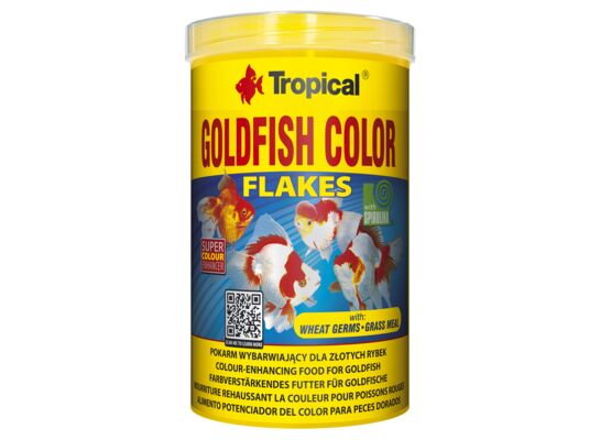 Pokarm dla ryb goldFish Color płatek 1000 ml / 200 g Tropical