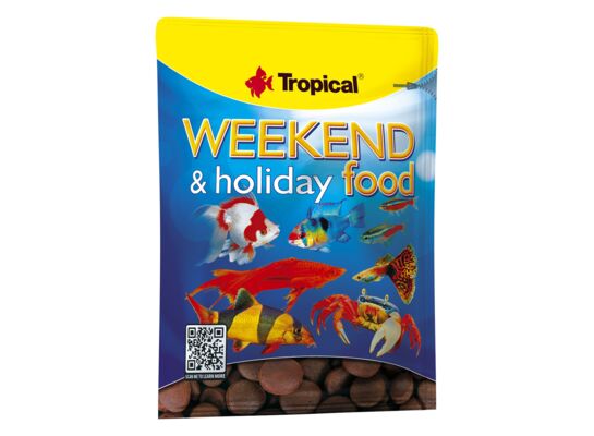 Pokarm dla ryb ozdobnych Weekend food 20 g Tropical