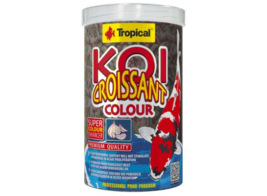 Pokarm dla ryb pływający koi croissant Colour 1000 ml / 210 g Tropical