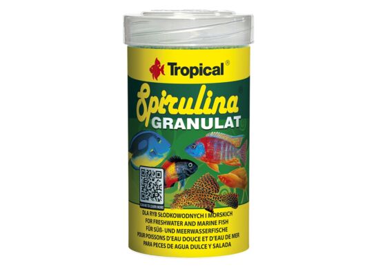 Pokarm dla ryb Spirulina Granulat 100 ml / 44 g Tropical