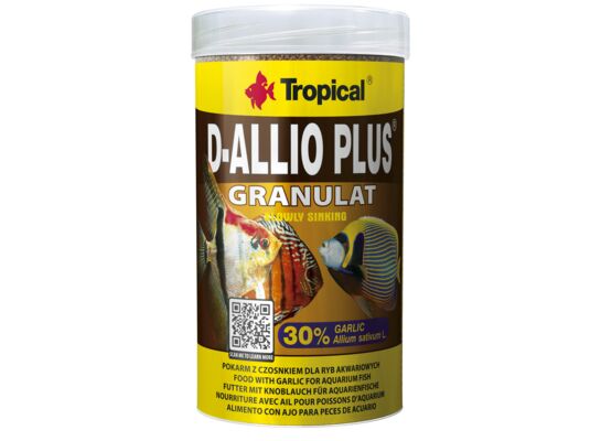 Granulat dla ryb D-Allio Plus 250 ml / 150 g Tropical
