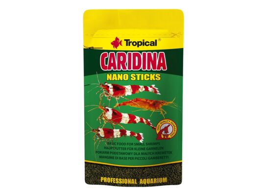 Pokarm dla krewetek Caridina Nano Sticks 10 g Tropical