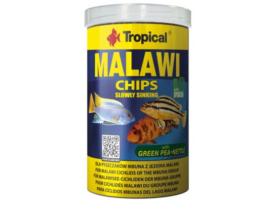 Karma dla ryb Malawi Chips 1000 ml / 520 g Tropical